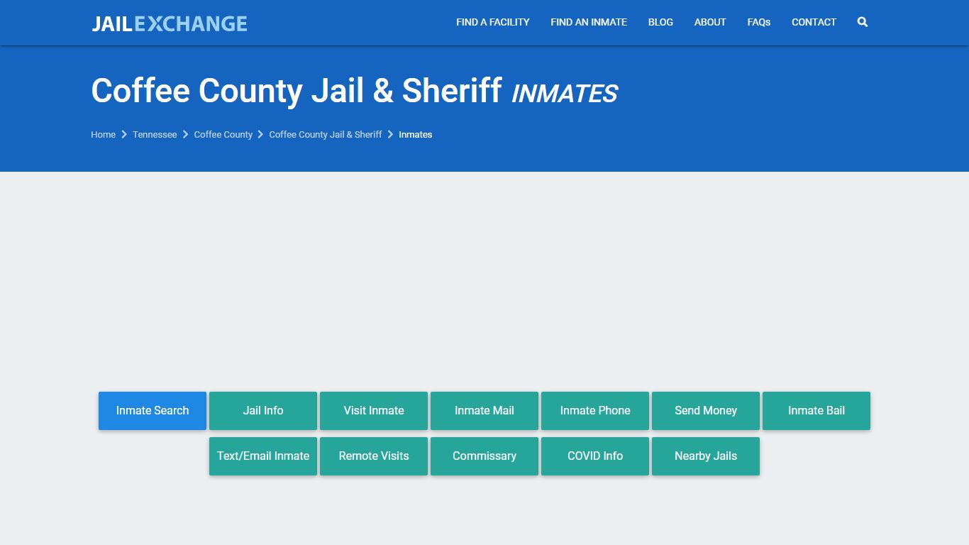 Coffee County Jail Inmates | Arrests | Mugshots | TN